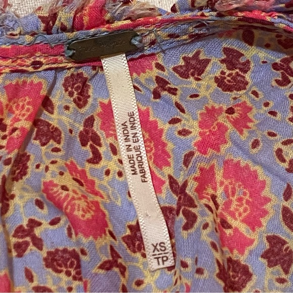 Free People 100% cotton FLORAL Dress - Picture 6 of 15